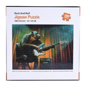 PUZZLE ROCK AND ROLL ROMPECABEZAS X 1000 PIEZAS COD A023 - Imagen 4