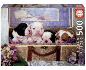 PUZZLE EDUCA X 500 CACHORROS COD 19007