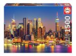 PUZZLE EDUCA X 1500 MANHATAN DE NOCHE COD 18466