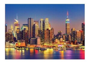 PUZZLE EDUCA X 1500 MANHATAN DE NOCHE COD 18466 - Imagen 2