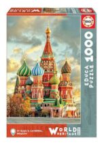 PUZZLE EDUCA X 1000 CATEDRAL DE SAN BASILIO MOSCU COD 17998
