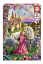 PUZZLE EDUCA X 500 HADA Y UNICORNIO COD 17985