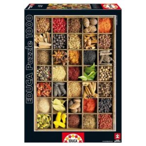 PUZZLE EDUCA X 1000 ESPECIAS COD 15524