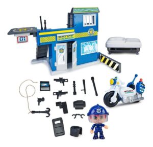 PINYPON ACTION SET COMISARIA DE POLICAS CON MOTO COD 17039 - Imagen 4