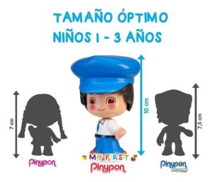 MY FIRST PINYPON BABY FIGURA 10 CM PROFECIONES VR2 16289 POLICIA - Imagen 3