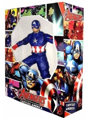 AVENGERS CAPITAN AMERICA MUNECO DE 50 CM COD 514 - Imagen 3