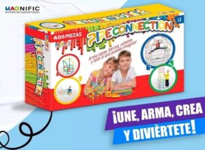 PIPE CONNECTION TUBOS CONECTORES PARA ARMAR 400 PCS COD 2009 - Imagen 4