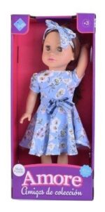 MUNECA COLECCION AMORE MODA Y ESTILO 45 CM VR7 7560 MODELO 07