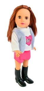 MUNECA COLECCION AMORE MODA Y ESTILO 45 CM VR2 7560 MOD 02