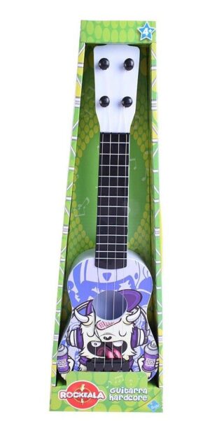 GUITARRA ROCKERA INFANTIL HARDCORE FORMA TU BANDA VR2 7449 MODELO 02