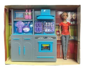MUNECA KIARA COCINERA POPPI CON ACEESORIOS COD B920 - Imagen 3
