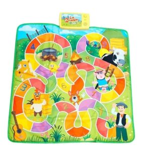 ALFOMBRA MUSICAL LA GRANJA DE ZENON 74 X 74 CM COD 1001
