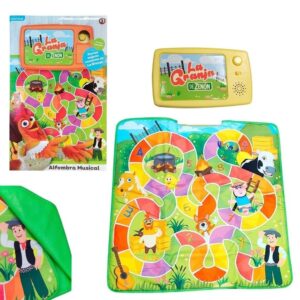 ALFOMBRA MUSICAL LA GRANJA DE ZENON 74 X 74 CM COD 1001 - Imagen 5