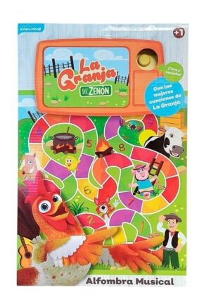 ALFOMBRA MUSICAL LA GRANJA DE ZENON 74 X 74 CM COD 1001 - Imagen 3