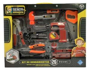EL DUENDE AZUL SET DE HERRAMIENTAS 26 PIEZAS COD 6997