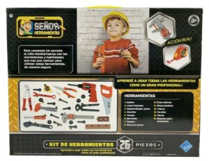 EL DUENDE AZUL SET DE HERRAMIENTAS 26 PIEZAS COD 6997 - Imagen 3