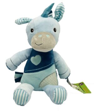EL DUENDE AZUL PELUCHE TIERNO UNICORNIO COD 6767 6768