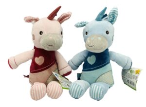 EL DUENDE AZUL PELUCHE TIERNO UNICORNIO COD 6767 6768 - Imagen 2