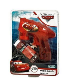 BURBUJERO MAGICO AUTOMATICO CON LUZ DISNEY CARS COD 2507