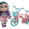 BEST FRIENDS DINA CON BICICLETA Y MASCOTA COD 2436 - Imagen 4