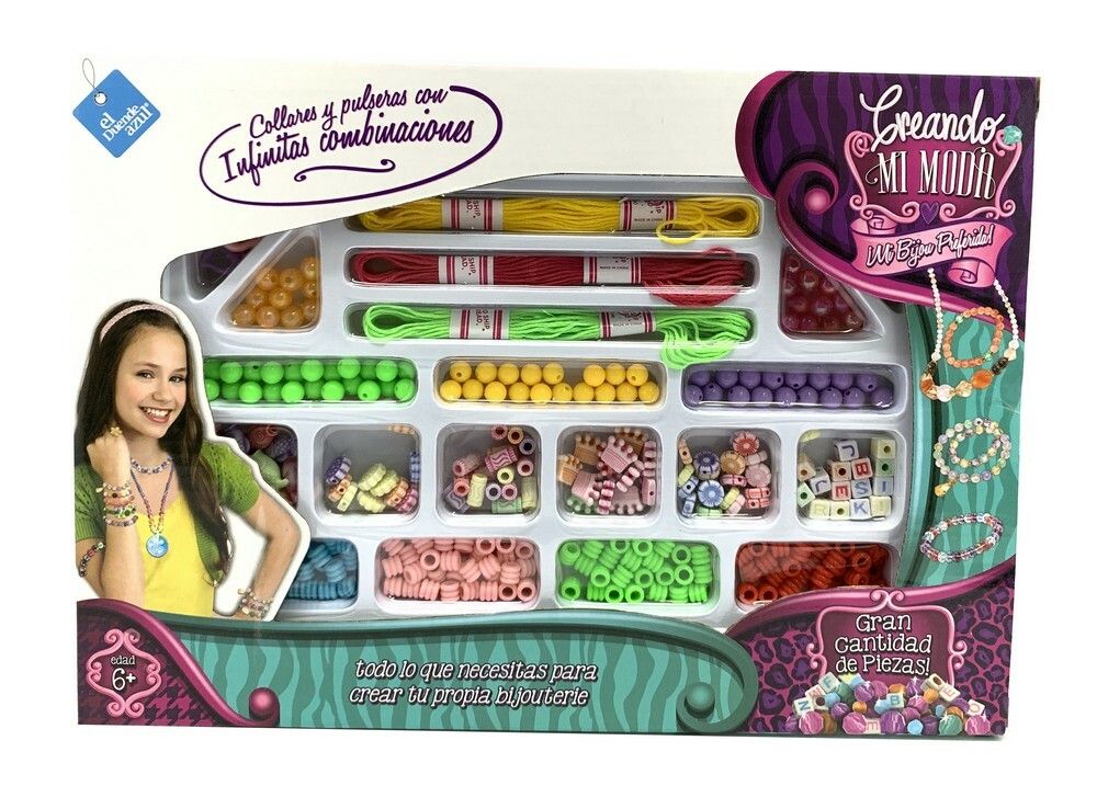 EL DUENDE AZUL PARA CREAR COLLARES Y PULSERAS COD 6177