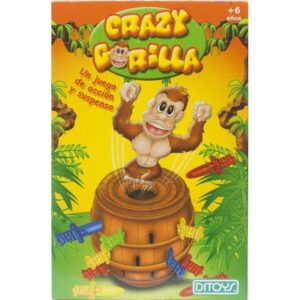 JUEGO DE MESA CRAZY GORILA ACION Y SUSPENSO COD 611