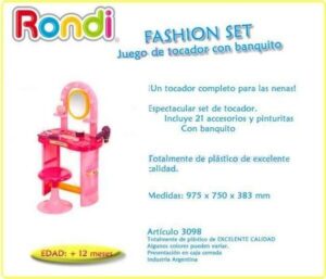 RONDI FASHION SET C/PINTURAS COD 3098 - Imagen 4