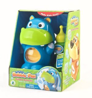 BURBUJERO BUUBLE FUN BLOWING TIME 18 CM VR1 99494 HIPOPOTAMO