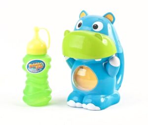 BURBUJERO BUUBLE FUN BLOWING TIME 18 CM VR1 99494 HIPOPOTAMO - Imagen 3