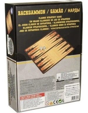 JUEGO DE MESA BACKGAMMON SPIN MASTER COD 98381 - Imagen 3