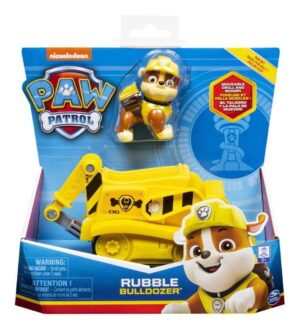 PAW PATROL VEHICULO CON FIGURA BASICA VR4 16775 RUBBLE