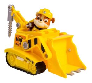 PAW PATROL VEHICULO CON FIGURA BASICA VR4 16775 RUBBLE - Imagen 3