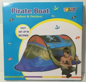 CARPA BARCO PIRATA 170X85X68 CM IPLAY COD 8733