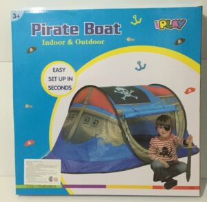 CARPA BARCO PIRATA 170X85X68 CM IPLAY COD 8733 - Imagen 3