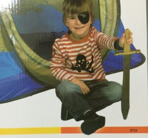 CARPA BARCO PIRATA 170X85X68 CM IPLAY COD 8733 - Imagen 5