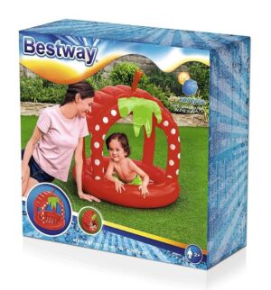 BESTWAY PILETA INFLABLE TECHO FRUTILLA FILTRO UV COD 52387