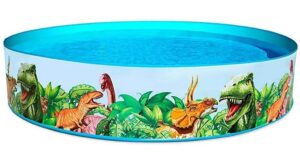 PILETA REDONDA RIGIDA BESTWAY DINOSAURIOS 244X46CM COD 55001 - Imagen 3