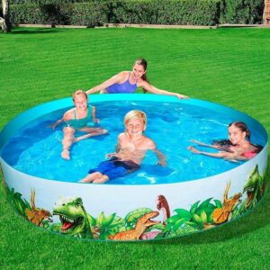 PILETA REDONDA RIGIDA BESTWAY DINOSAURIOS 244X46CM COD 55001 - Imagen 5