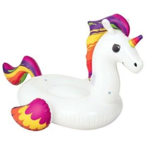 BESTWAY INFLABLE UNICORNIO KAWAII GRANDE 224X164CM COD 41113 - Imagen 2