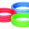 BESTWAY PILETA INFLABLE 3 AROS 102X25 VR2 51024 PILETA ROJA - Imagen 2