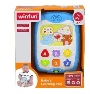 WINFUN TABLET DE APRENDISAJE LETRAS NUMEROS Y FORMAS COD 732