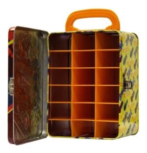 HOT WHEELS PORTA AUTOS MALETIN LATA CAJA METAL COD HWCC2 MOD 4 - Imagen 3