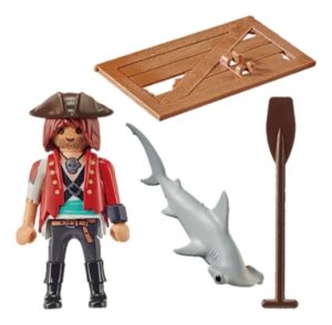 PLAYMOBIL PIRATA CON BALSA Y TIBURON SPECIAL PLUS COD 70598 - Imagen 2