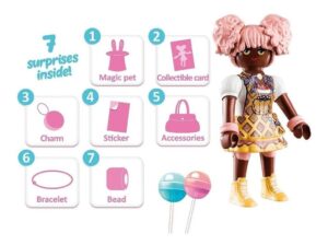 PLAYMOBIL EVER DREAMERZ EDWINA 7 SORPRESAS COD 70388 - Imagen 3