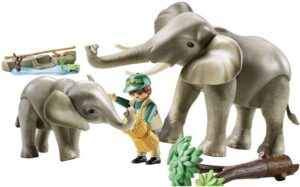 PLAYMOBIL RECINTO EXTERIOR DE ELEFANTES FAMILY FUN COD 70324 - Imagen 2