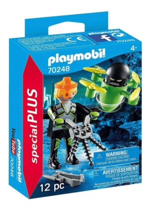 PLAYMOBIL AGENTE CON DRON SPECIAL PLUS COD 70248