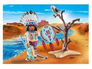 PLAYMOBIL SPECIAL PLUS CACIQUE JEFE NATIVO COD 70062 - Imagen 3
