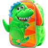 MOCHILA ESPALDA 12  MUNDO DINOSAURIO C/RELIEVE COD DI088 - Imagen 2