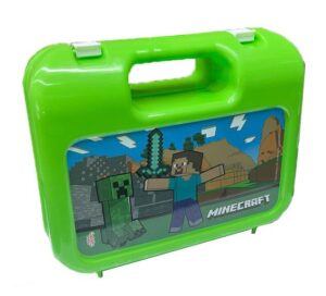 LONCHERA ESCOLAR MINECRAFT PLASTICO CRESCO COD MI067 - Imagen 2