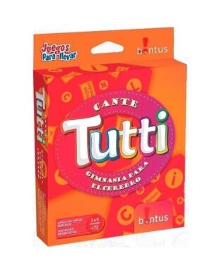 JUEGO DE MESA CANTE TUTTI CARTAS DE VIAJE BONTUS COD 506
